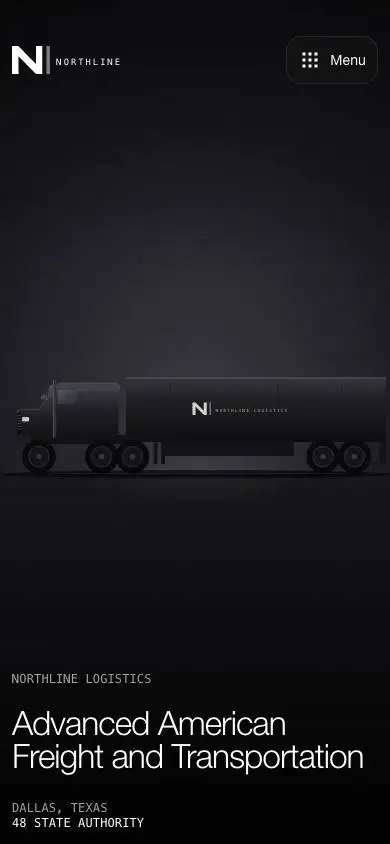 Northline Logistics — Commercial Logistics Provider mobile website preview