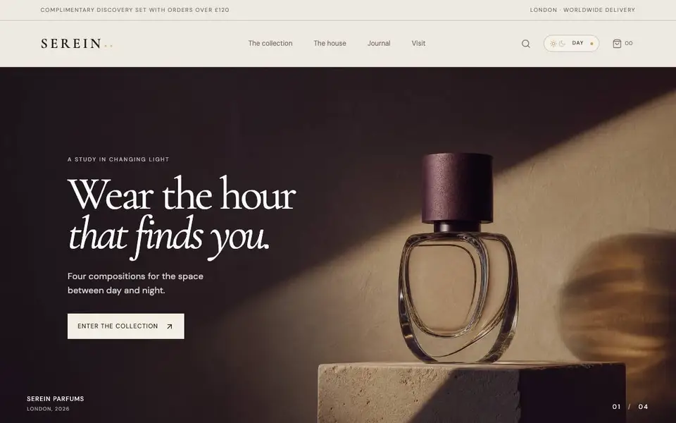 Bt D12 Luxury Fragrance website screenshot