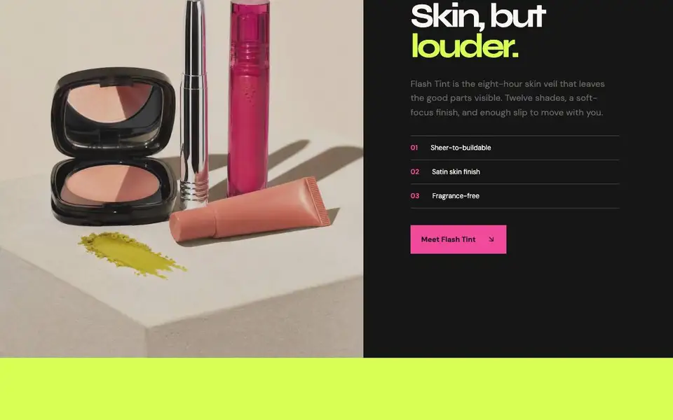 Bt D13 Prestige Makeup interior page and content preview