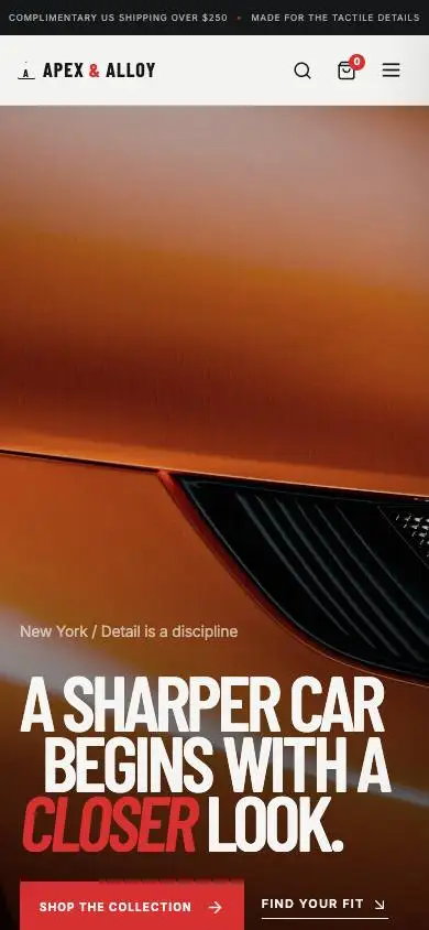 Ec D19 Automotive Accessories Studio mobile website preview