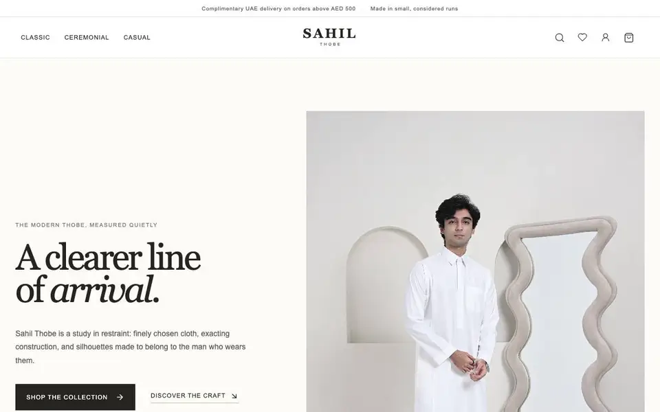 Sahil Thobe website screenshot